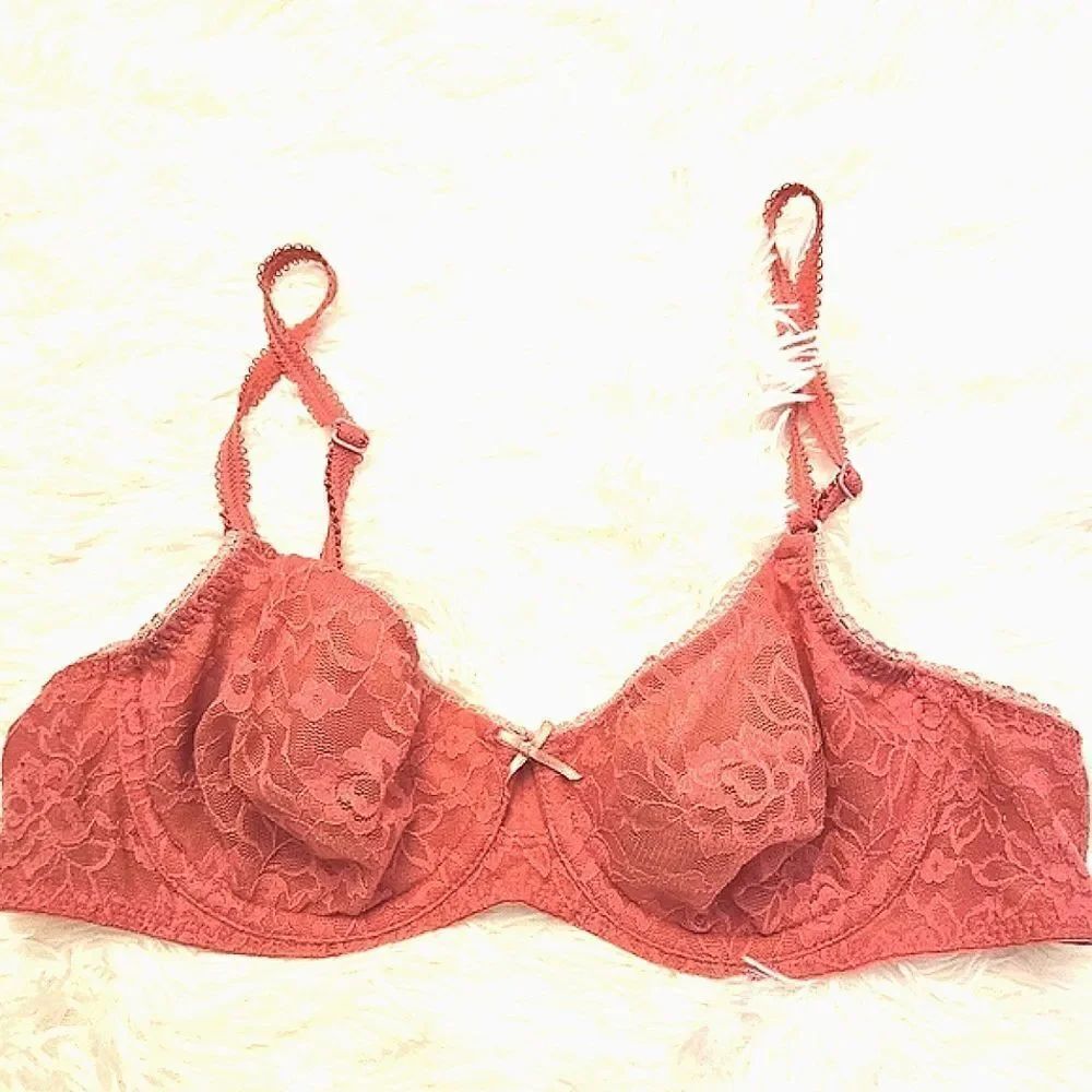 b.tempt'd Underwire Mesh Floral Bra 34B